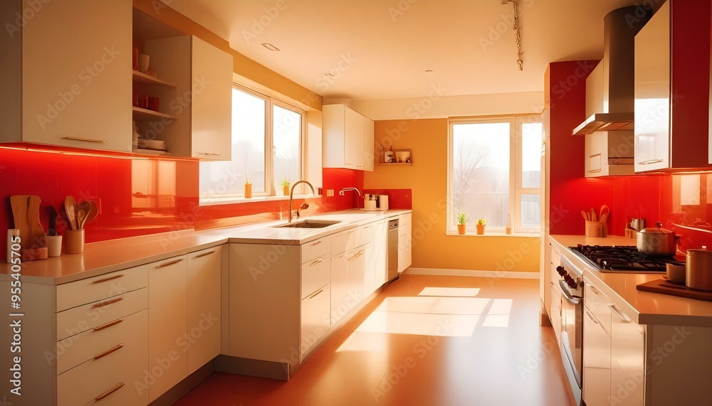 Photo interior modern design room 3d illustration Photo interior modern design room 3d illustration