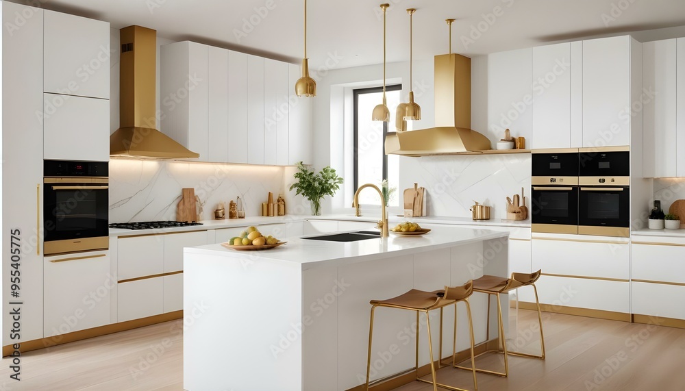 Photo interior modern design room 3d illustration Photo interior modern design room 3d illustration