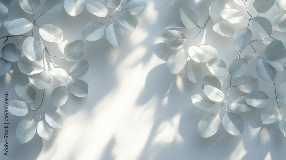 Minimalist Branches in Soft Light Generative AI