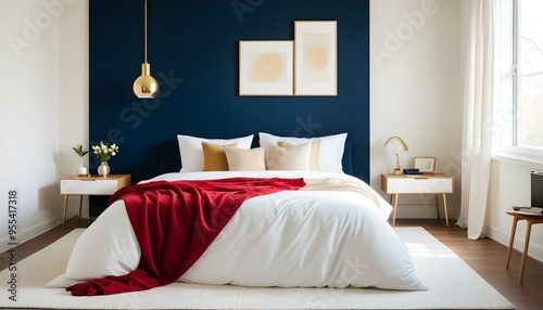 Photo interior modern design room 3d illustration