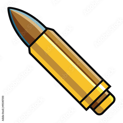 Bullet Vector Illustration