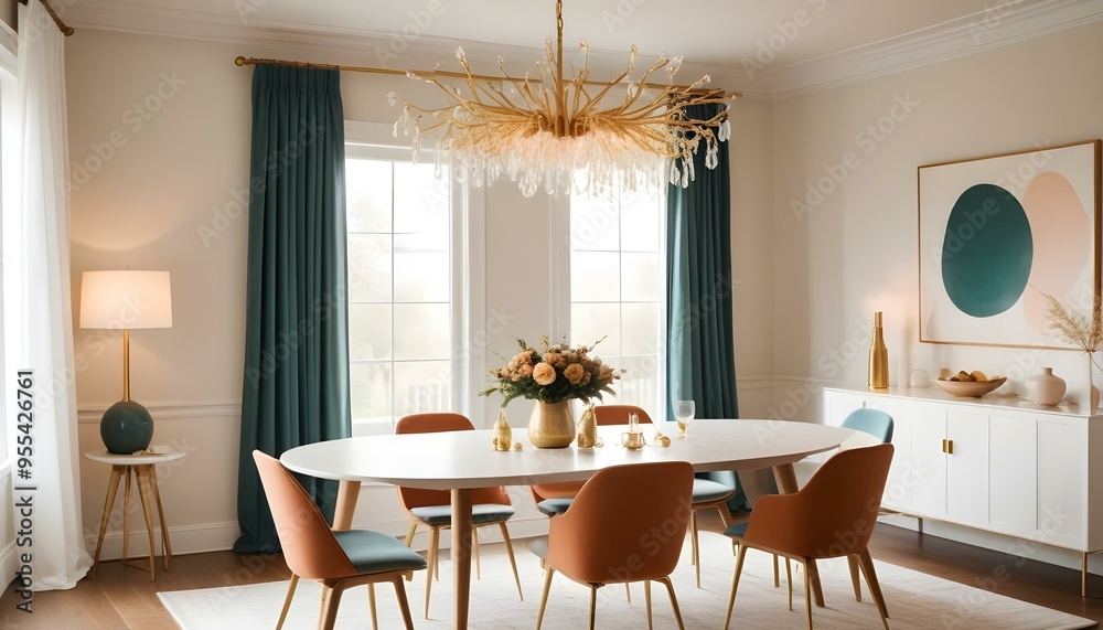 Photo interior modern design room 3d illustration