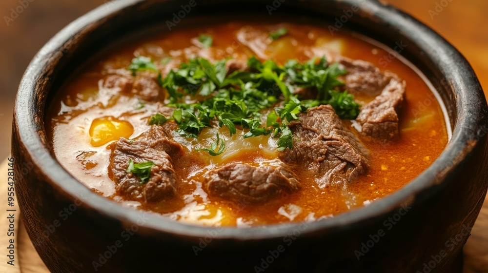 The national cuisine of Brazil: Beef Brain Soup. The national cuisine of Brazil: Beef Brain Soup.