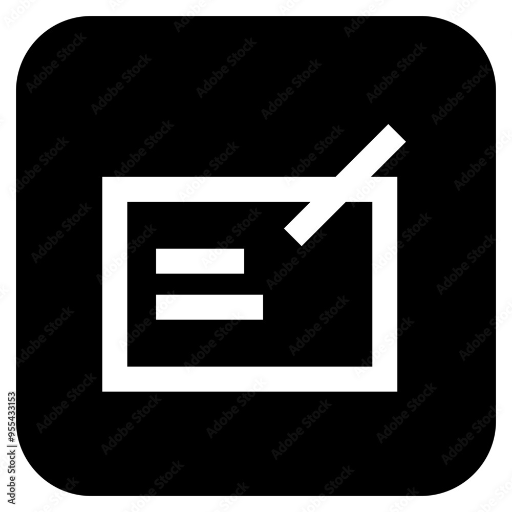 Bank Check Icon Bank Check Icon
