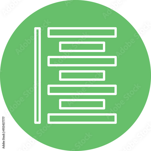 Alignment Vector Icon Design