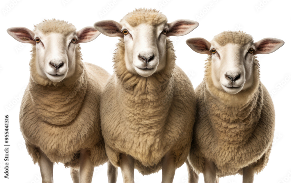 Fototapeta premium PNG Sheep livestock animal mammal.