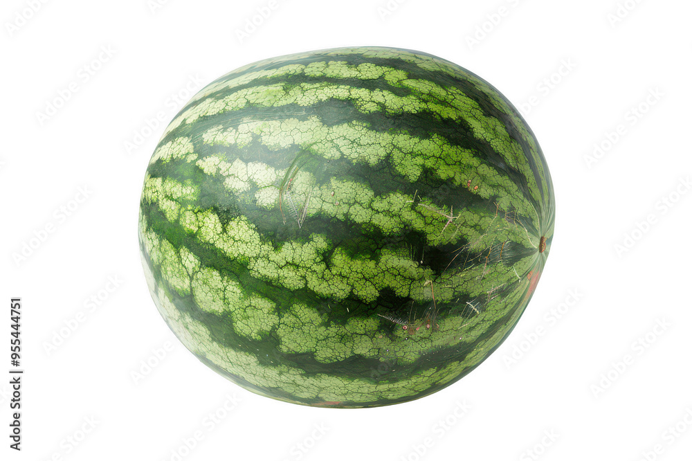Whole watermelon on transparent background Whole watermelon on transparent background