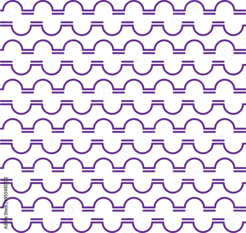 Fluffy vector pattern