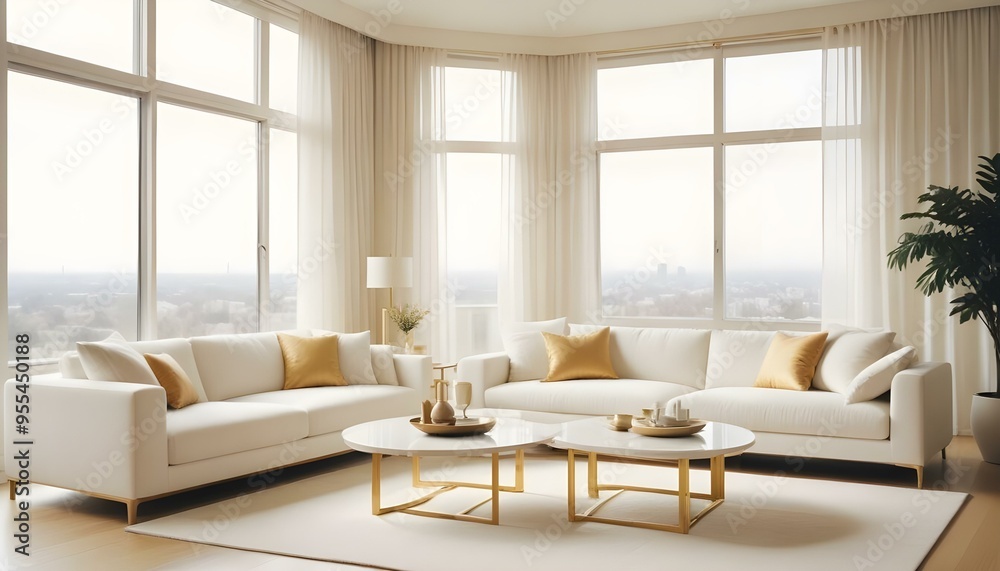 Photo interior modern design room 3d illustration Photo interior modern design room 3d illustration