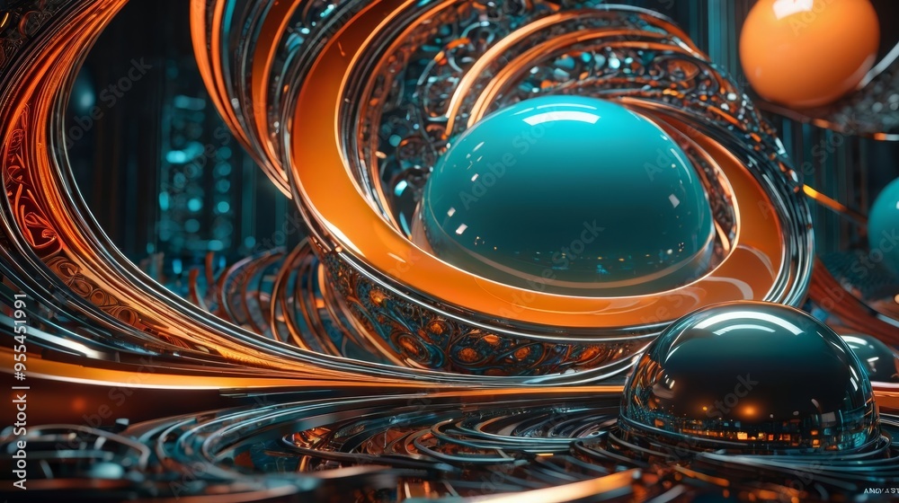 Obraz premium Array of Balls