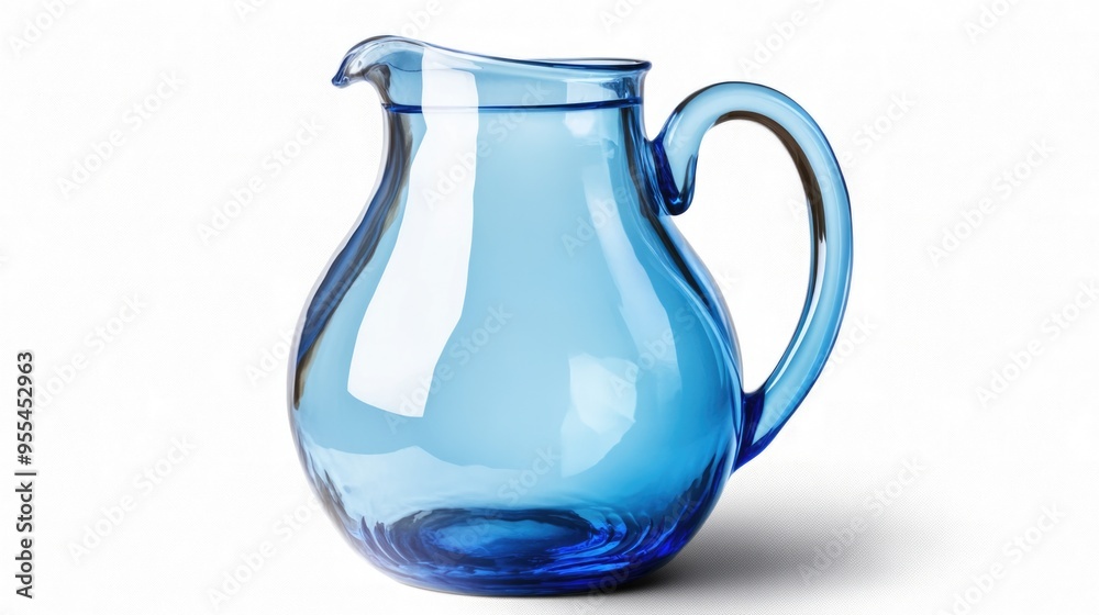 Cerulean Blue Pitcher with Handle Cerulean Blue Pitcher with Handle