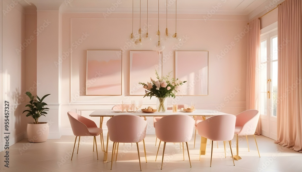 Photo interior modern design room 3d illustration