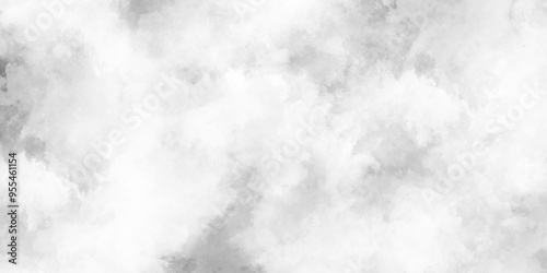 abstract gray watercolor cloudy grunge texture, black and white grunge background texture ,Monochrome smeared gray aquarelle painted paper textured canvas for design.