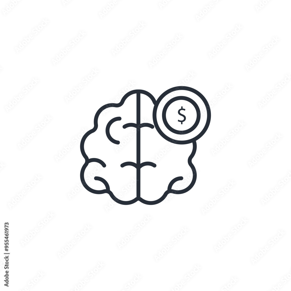 mindset icon. vector.Editable stroke.linear style sign for use web design,logo.Symbol illustration. mindset icon. vector.Editable stroke.linear style sign for use web design,logo.Symbol illustration.
