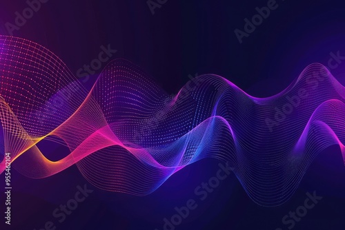 Abstract wave background. Element for design.