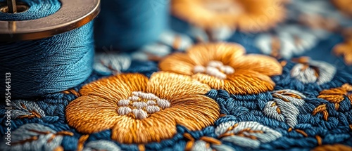 Plakat Embroidery patterns perfect for beginner DIY needlework projects