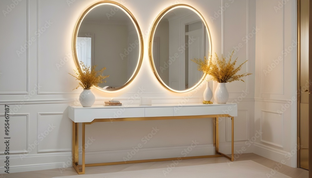 Photo interior modern design room 3d illustration Photo interior modern design room 3d illustration