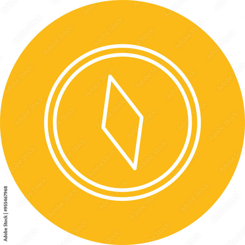 Compass Vector Icon Compass Vector Icon