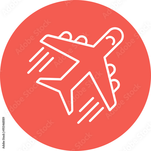 Airplane Vector Icon
