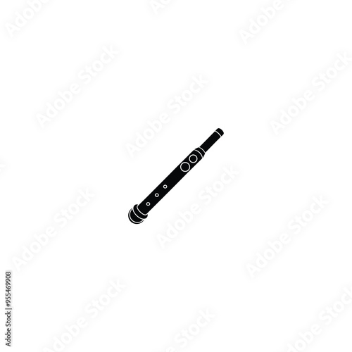 Music instruments vector on white  background