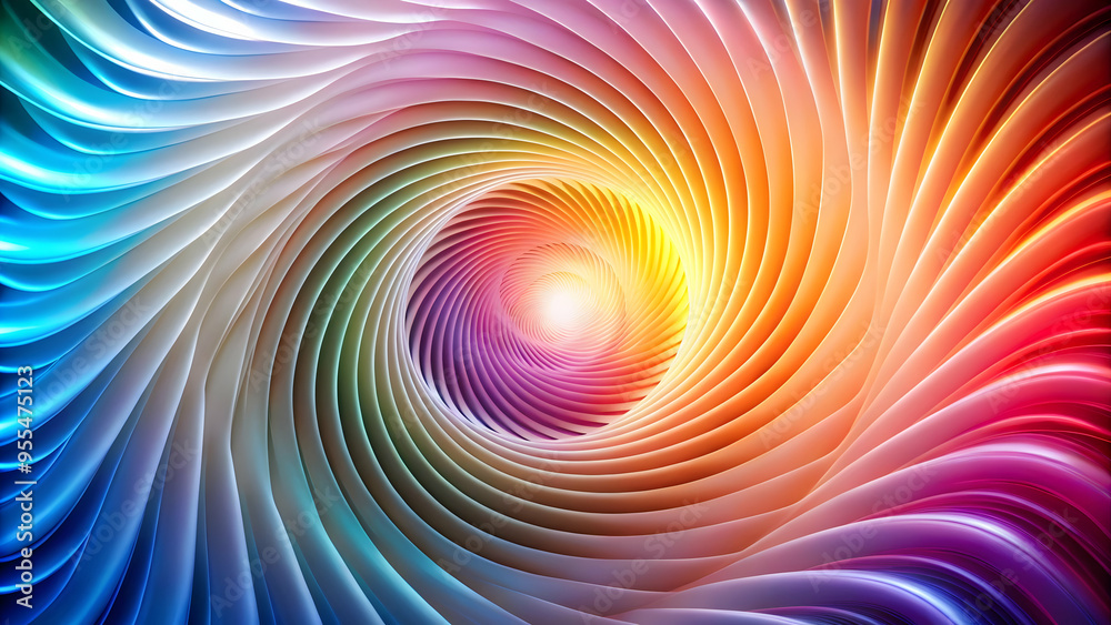 Rainbow Vortex: A vibrant and mesmerizing abstract swirl of colors creating a hypnotic vortex, evoking a sense of depth and energy. Perfect for modern and tech-focused designs. Rainbow Vortex: A vibrant and mesmerizing abstract swirl of colors creating a hypnotic vortex, evoking a sense of depth and energy. Perfect for modern and tech-focused designs.