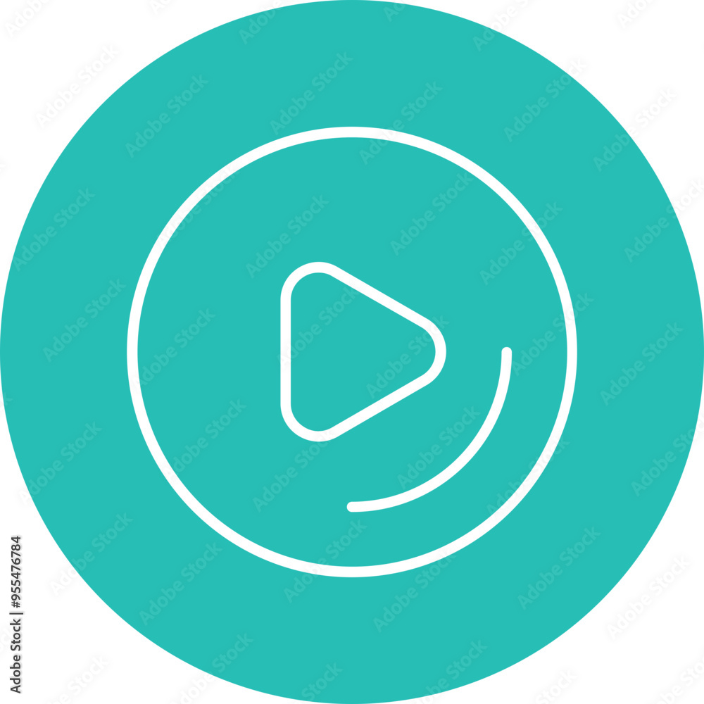 Play Button Vector Icon Design Play Button Vector Icon Design