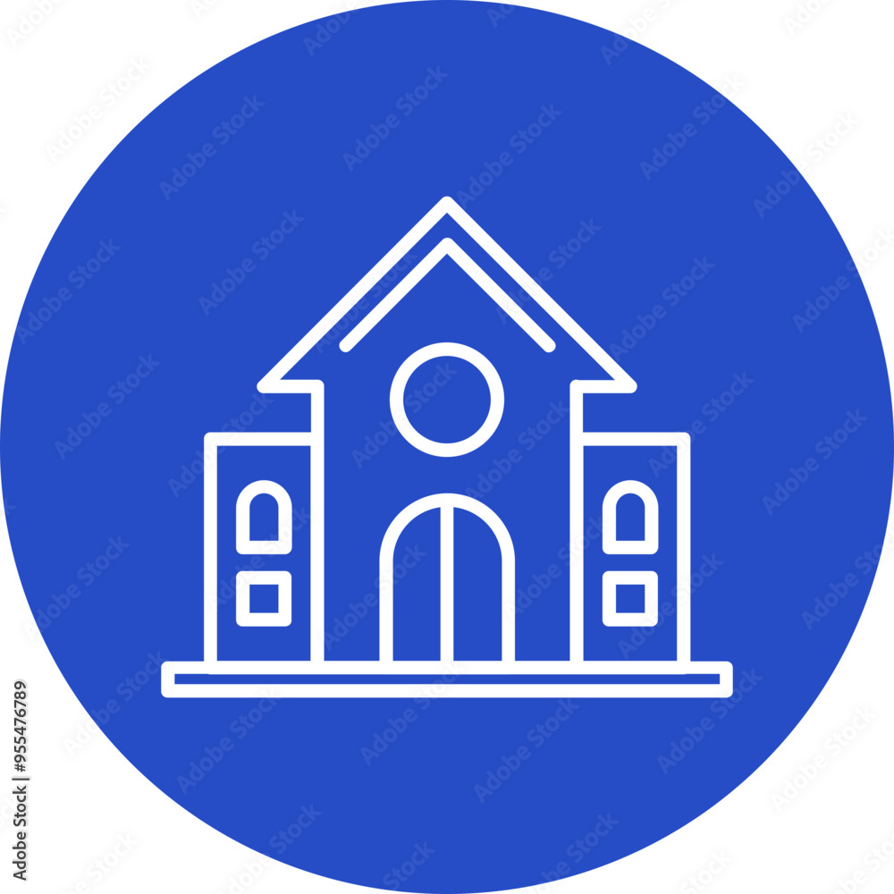 School Vector Icon Design School Vector Icon Design