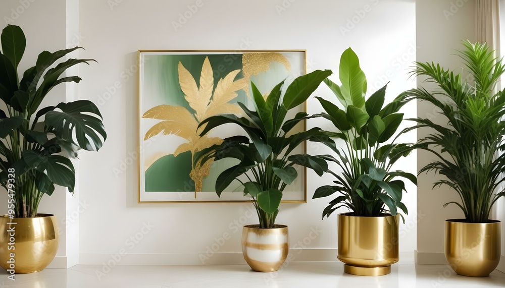 Photo interior modern design room 3d illustration Photo interior modern design room 3d illustration