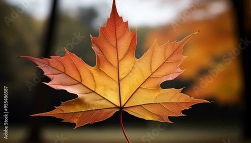 autumn maple leaf