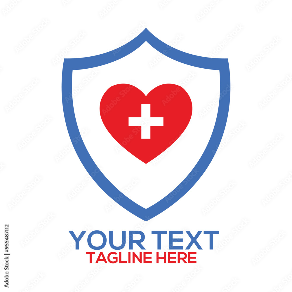 Healthcare medical logo vector art illustration Healthcare medical logo vector art illustration