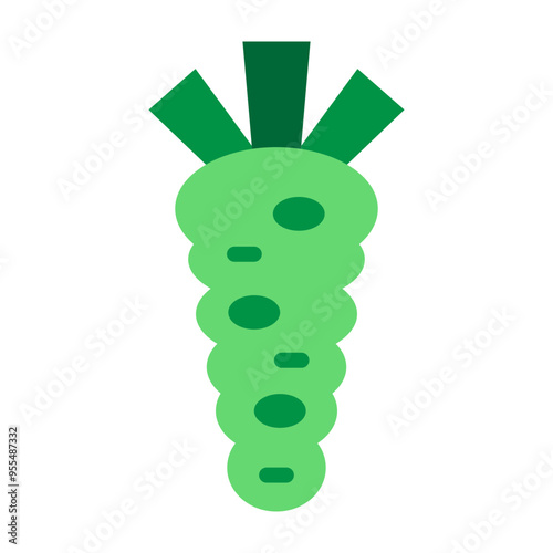 Wasabi Vector Flat Icon Design