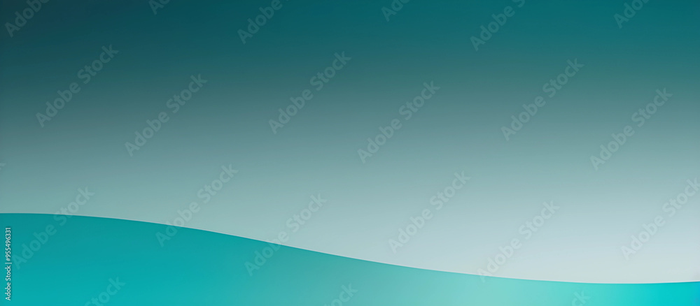 Fototapeta premium gradient blue waves abstract background