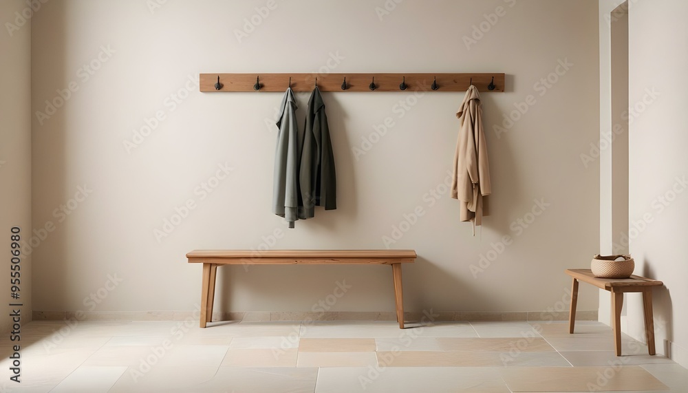 Photo interior modern design room 3d illustration Photo interior modern design room 3d illustration