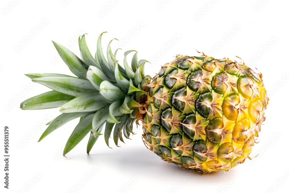 pineapple isolated on white background, full depth of field pineapple isolated on white background, full depth of field