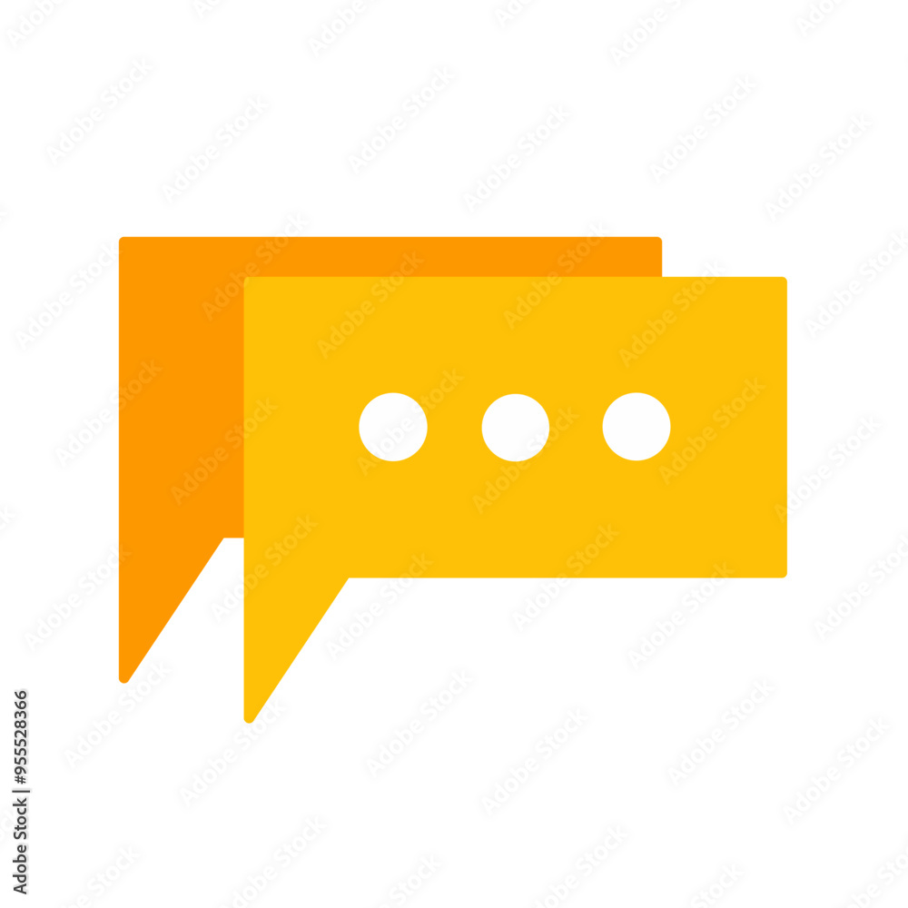 message icon vector simple design element/ conversation symbol message icon vector simple design element/ conversation symbol