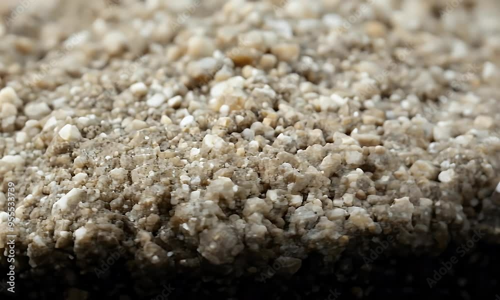 Close-Up Macro of Tiny White and Gray Pebbles Close-Up Macro of Tiny White and Gray Pebbles