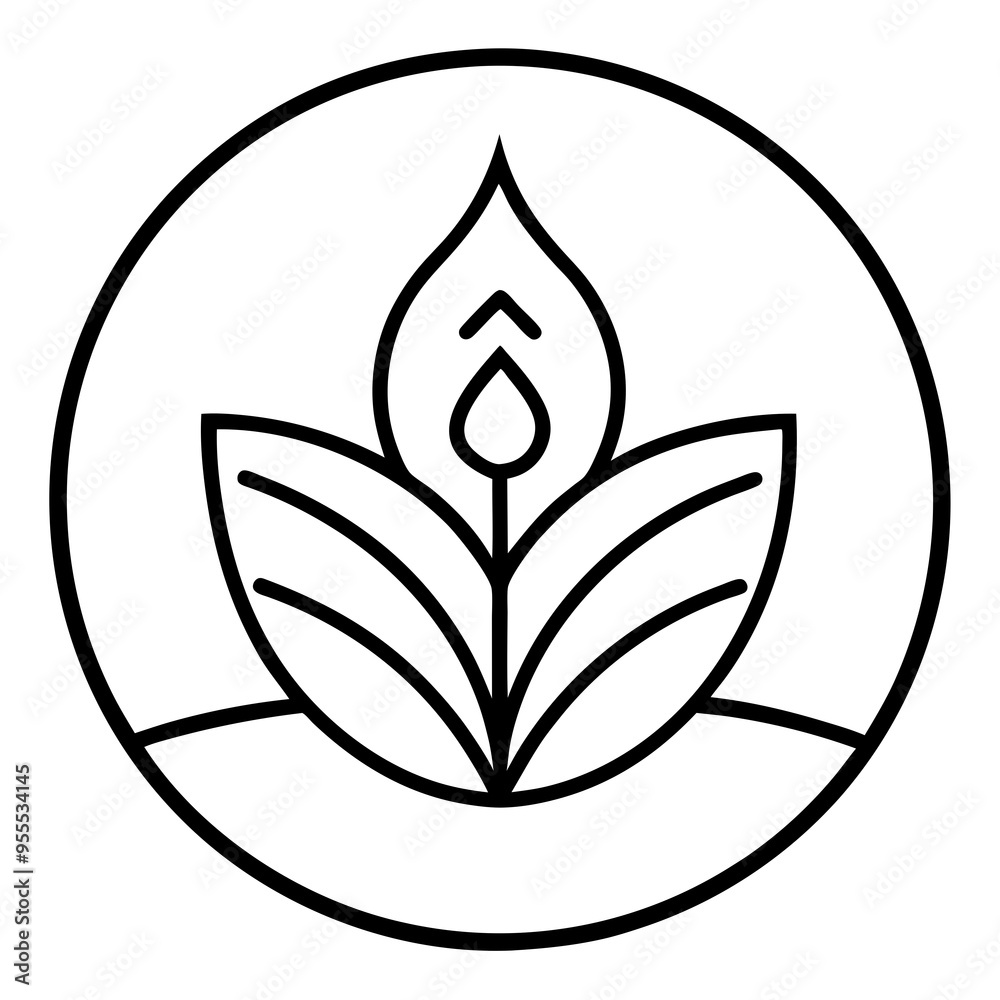 illustration of a leaf illustration of a leaf