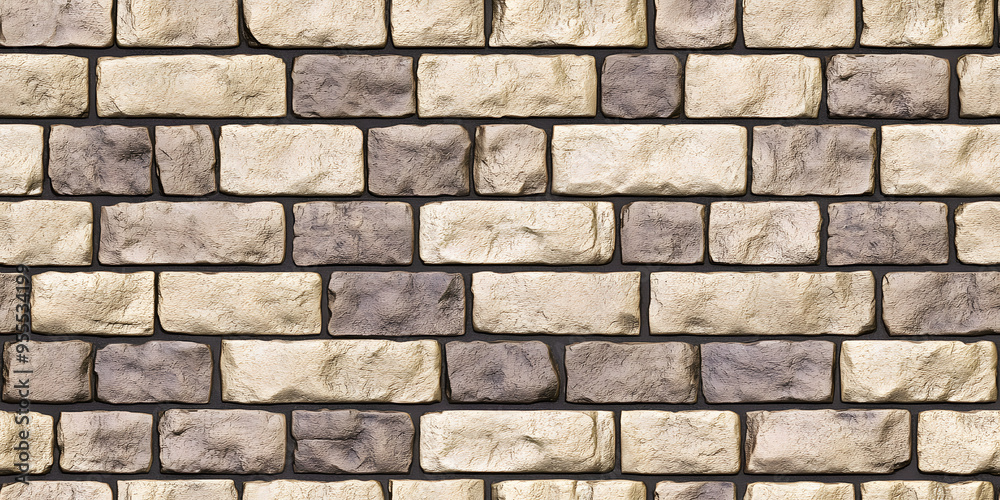 Seamless old sandstone brick wall background texture. Tileable antique vintage stone blocks or tiles surface pattern. Rustic cottagecore wallpaper or backdrop. High resolution 3D Rendering. . Seamless old sandstone brick wall background texture. Tileable antique vintage stone blocks or tiles surface pattern. Rustic cottagecore wallpaper or backdrop. High resolution 3D Rendering. .