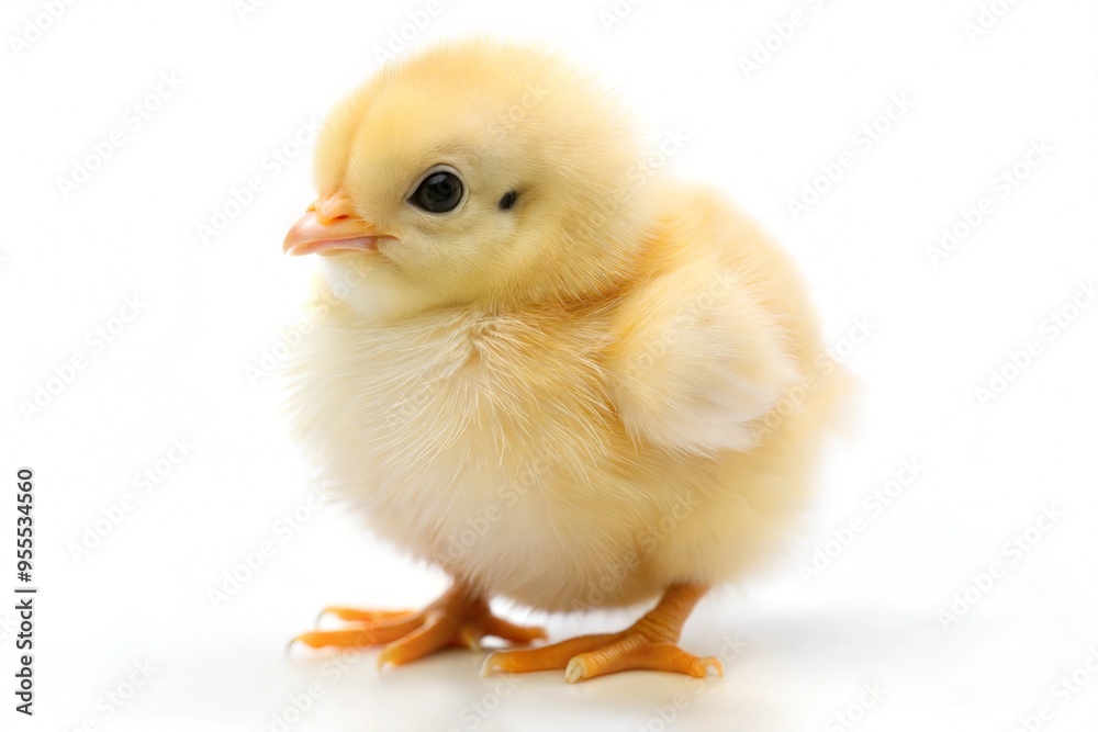 Chicken isolated on a pure white background
Chicken isolated on a pure white background