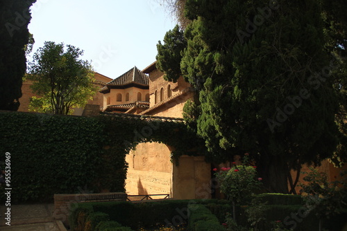 in the alhambra grenada spain