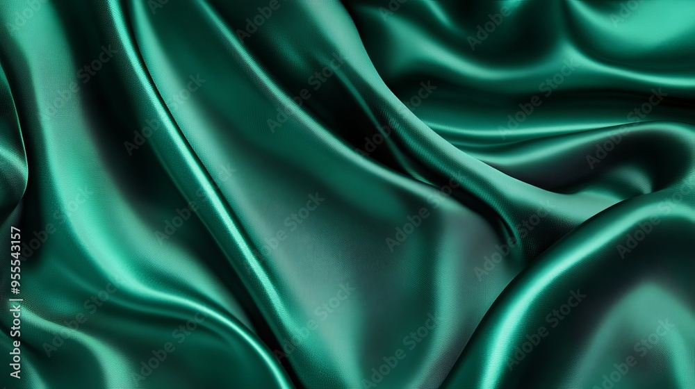 Luxurious green silk texture with a smooth, soft blur, perfect for abstract backgrounds, design, and wallpaper. Ideal for fabric drapery, cushions, and elegant decor. Luxurious green silk texture with a smooth, soft blur, perfect for abstract backgrounds, design, and wallpaper. Ideal for fabric drapery, cushions, and elegant decor.