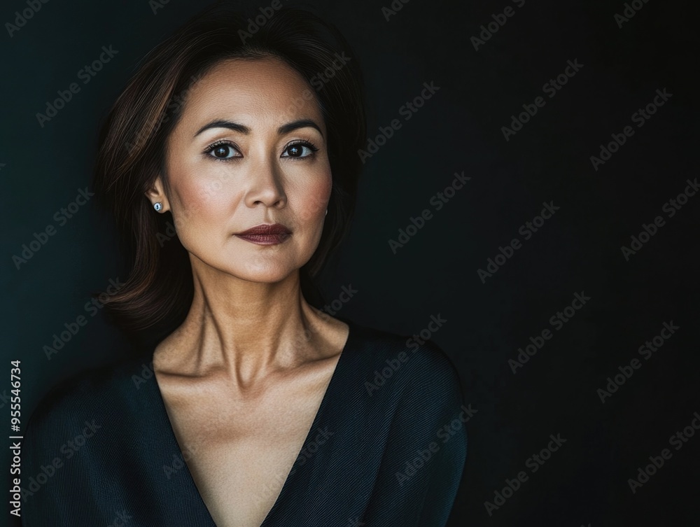 Professional Asian Woman in Business Attire Professional Asian Woman in Business Attire