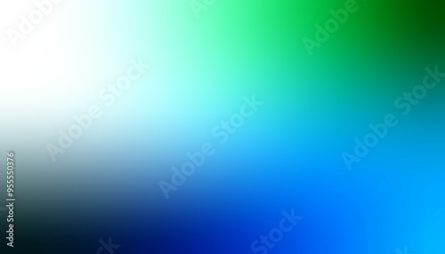 Green and blue gradient background.