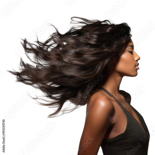 PNG Transgender woman hair portrait adult photo.