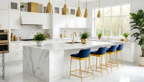 Photo interior modern design room 3d illustration