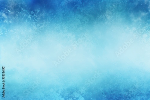 Blue white spray texture color gradient shine bright light and glow rough abstract retro vibe background template grainy noise grungy empty space with copy 