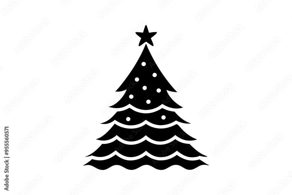 christmas tree illustration christmas tree illustration