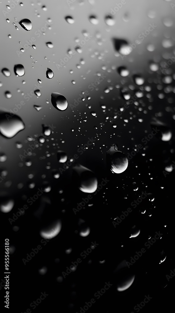 Water Drops, Rain, Dew on Black Background, Abstract Image, Texture, Pattern, Wallpaper, Cover and Screen for Smartphone, PC, Laptop, 9:16 and 16:9 Format Water Drops, Rain, Dew on Black Background, Abstract Image, Texture, Pattern, Wallpaper, Cover and Screen for Smartphone, PC, Laptop, 9:16 and 16:9 Format