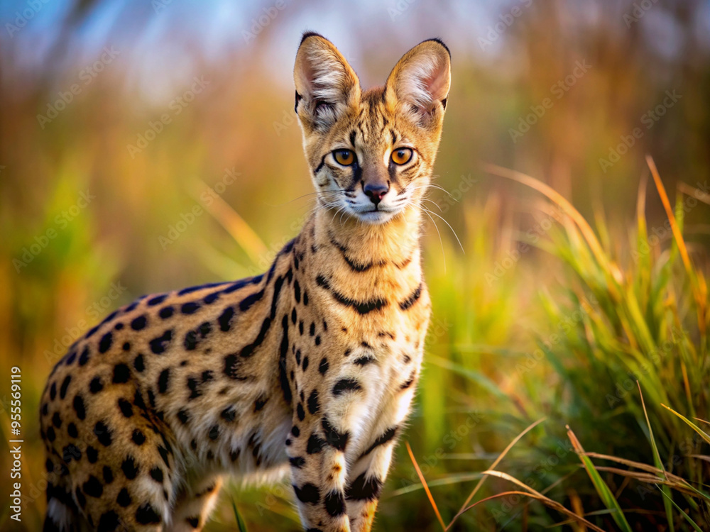 Serval in Savanna 48