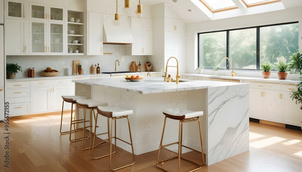 Photo interior modern design room 3d illustration Photo interior modern design room 3d illustration